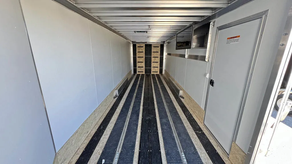 2024 Sno Pro 7.5×22 Aluminum 4-Place Drive In/Out w/Extra Height, Mats & Guides, Canopy - detail view 15
