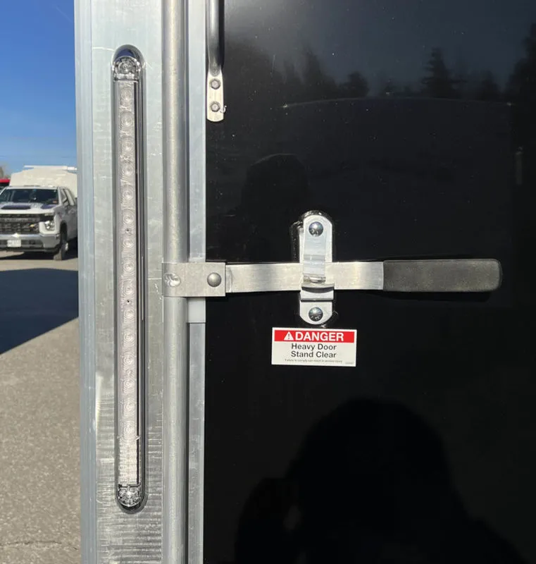 2024 Sno Pro 7.5×22 Aluminum 4-Place Drive In/Out w/Extra Height, Mats & Guides, Canopy - detail view 6