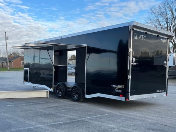 Enclosed ATC Car Trailer 2026 24ft. Aluminum ROM 400…