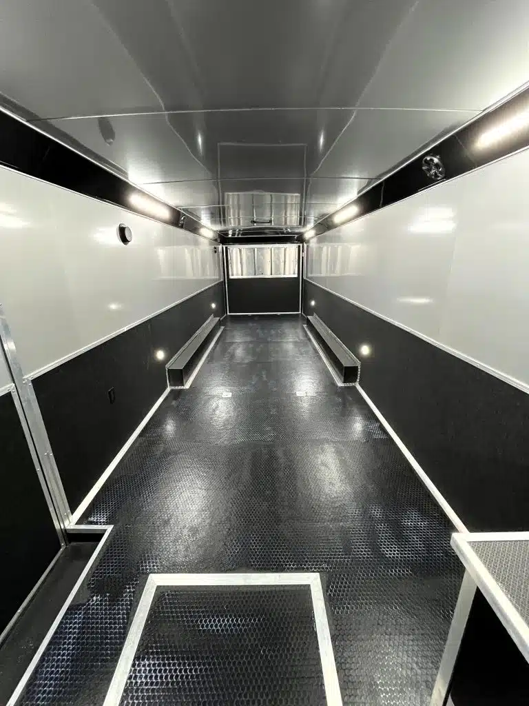 Enclosed Car Trailer 2025 34′ Haulmark Edge w/Wide Rear Opening & Premium Stereo System #9530 - detail view 3
