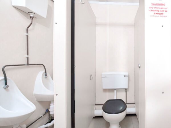 2+1 Steel Toilet Cabin 12Ft x 9Ft