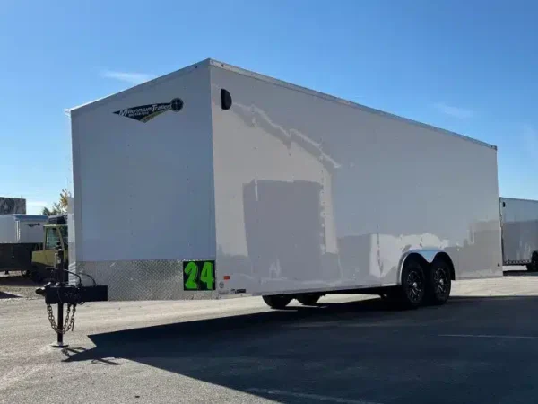 Enclosed Car Hauler 2026 24ft. Hero w/Heavy Duty Ram…