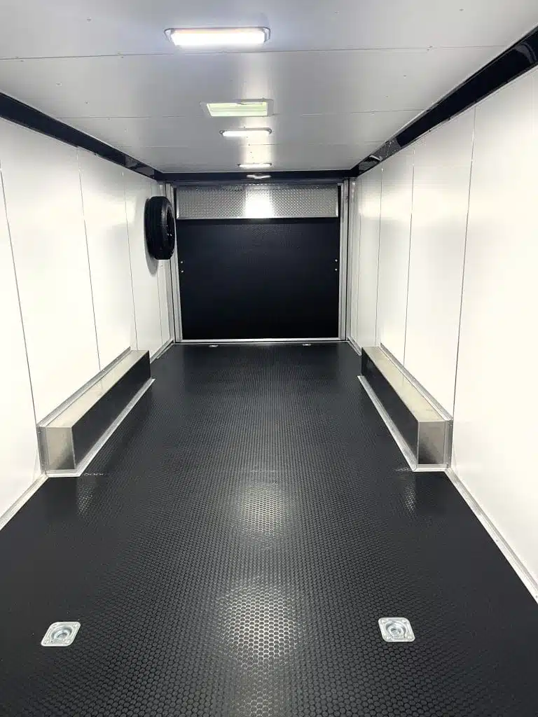 Enclosed Car Hauler 2026 26ft. Aluminum Blaze w/Finished Interior & Aluminum Wheels 1041 - detail view 4