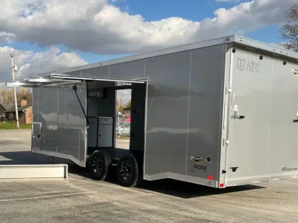 Enclosed ATC Car Trailer 2026 24ft. Aluminum ROM 400…