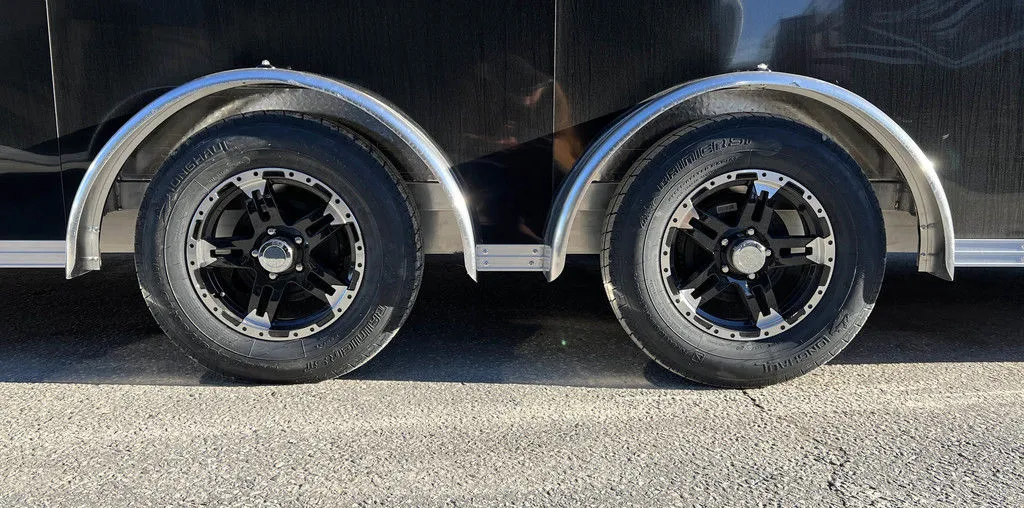 2024 Sno Pro 7.5×22 Aluminum 4-Place Drive In/Out w/Extra Height, Mats & Guides, Canopy - detail view 5