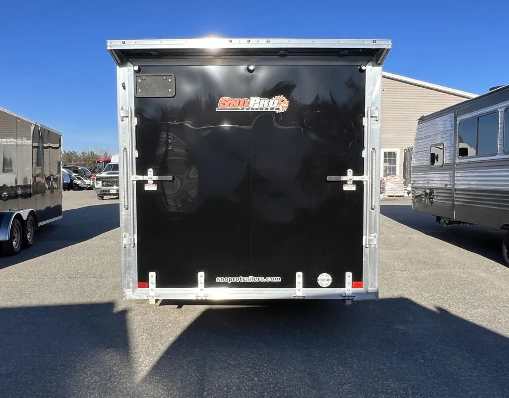 2024 Sno Pro 7.5×22 Aluminum 4-Place Drive In/Out w/Extra Height, Mats & Guides, Canopy - detail view 20