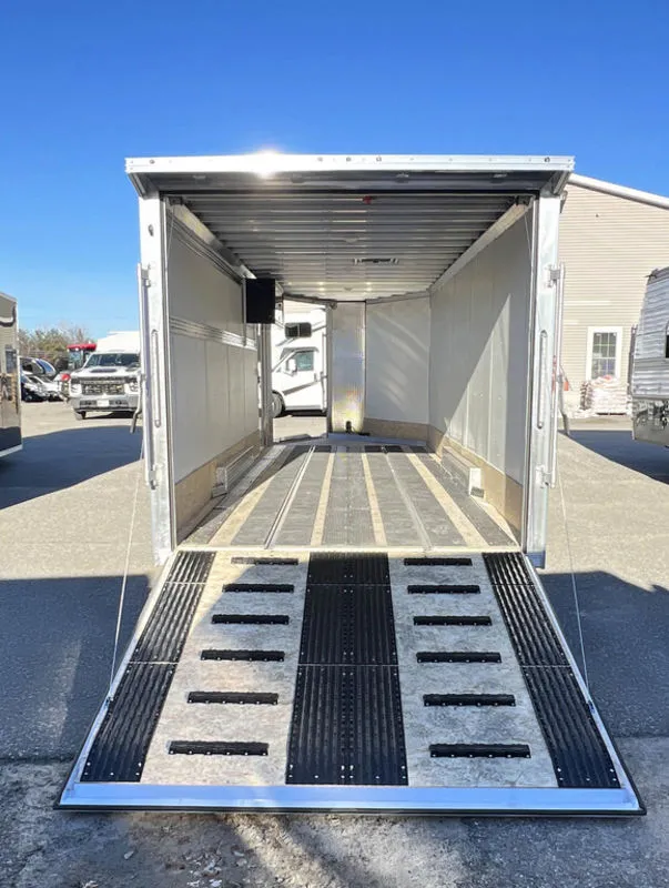 2024 Sno Pro 7.5×22 Aluminum 4-Place Drive In/Out w/Extra Height, Mats & Guides, Canopy - detail view 24