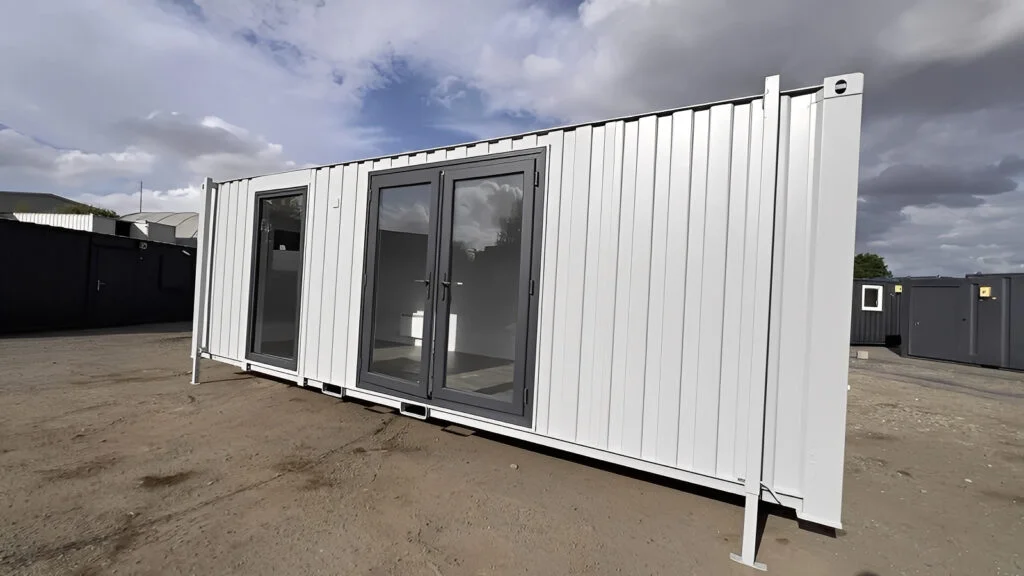 24ft x 9ft Site Office with Toilet – Sales Office / Marketing Suite / Portable Site Cabin - detail view 3
