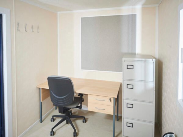 12Ft x 8Ft Steel Anti-Vandal Office Cabin