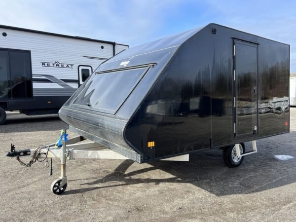 2021 Mission Trailers 101×12 Aluminum 2-Place Crossover/Hybrid w/Blackout PKG