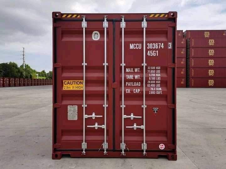 40Ft X 8Ft Used Cargo-Worthy Dry Van - side view