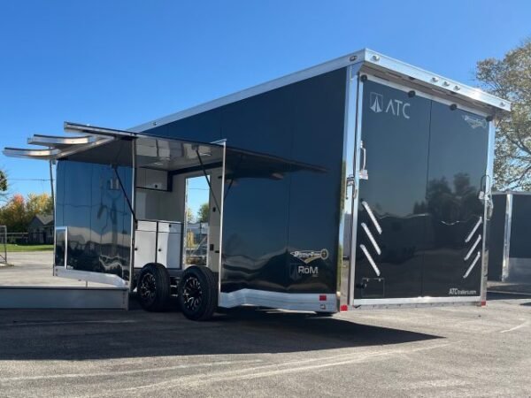 Enclosed ATC Car Trailer 2026 24ft. Aluminum ROM 550…