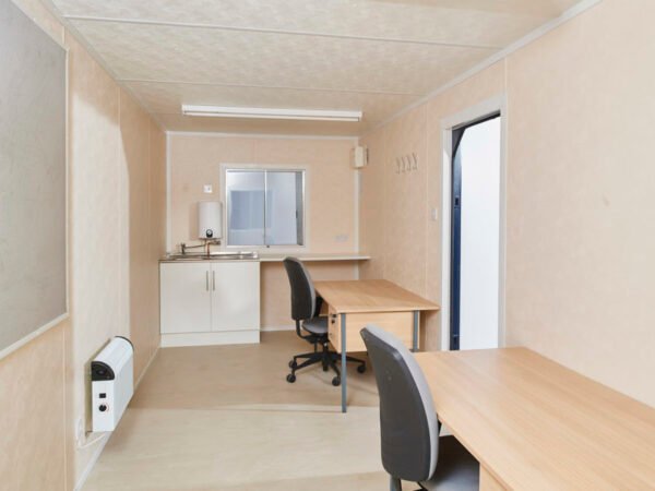 20Ft x 8Ft Steel Office/Canteen Cabin