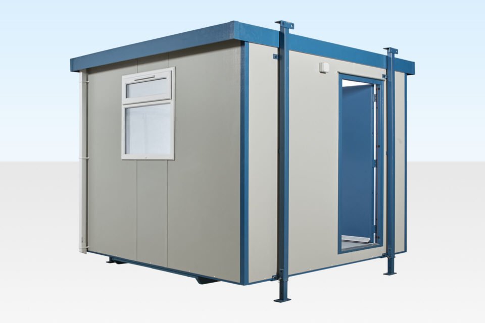 10Ft x 10Ft Jackleg Cabin (Site Cabin) - interior view