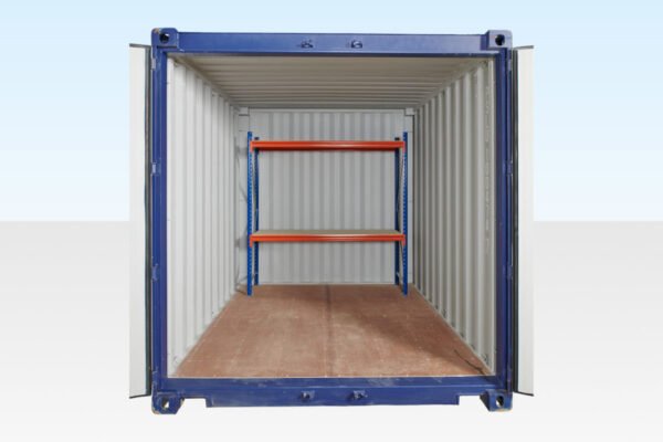 Adjustable, Heavy Duty Two Tier Racking For Rear Of Container - detail view 3