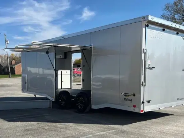 Enclosed ATC Car Trailer 2026 24ft. Aluminum ROM 400…