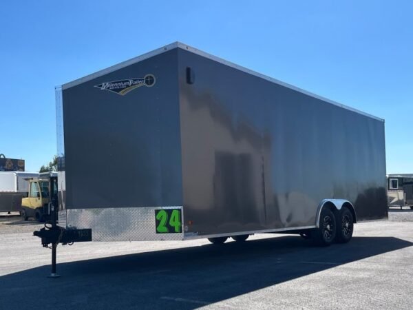 Enclosed Car Hauler 2026 24ft. Hero w/Heavy Duty Ram…