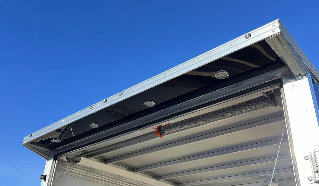 2024 Sno Pro 7.5×22 Aluminum 4-Place Drive In/Out w/Extra Height, Mats & Guides, Canopy - detail view 18