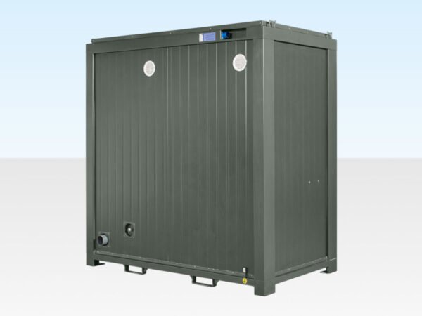 1+1 Double Mains Toilet 8Ft x 5Ft (Bottle Green)