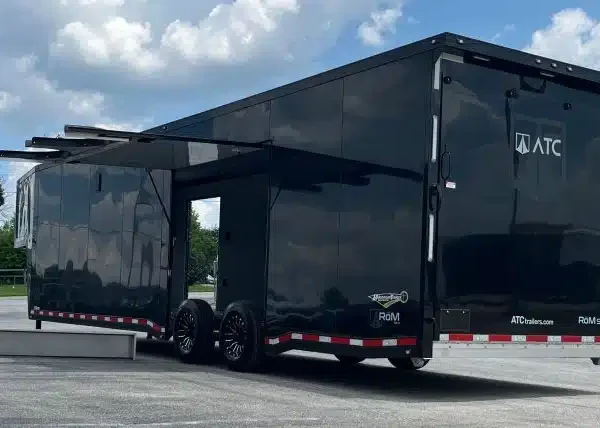 Enclosed ATC Gooseneck Car Trailer 2026 40ft. Alumin…