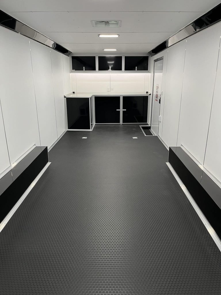 Enclosed Car Hauler 2026 28ft. Extreme w/6K Torsion Spread Axles, Finished Interior w/Cabinets & Alum. Wheels 0592 - detail view 4