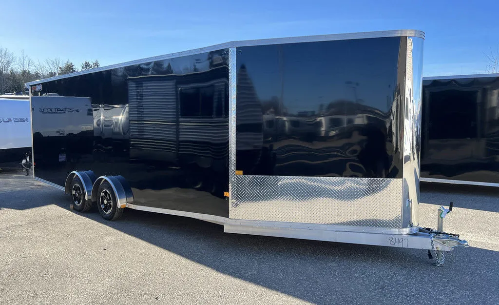 2024 Sno Pro 7.5×22 Aluminum 4-Place Drive In/Out w/Extra Height, Mats & Guides, Canopy - detail view 22