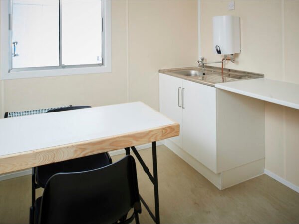 12Ft x 8Ft Steel Anti-Vandal Canteen Cabin