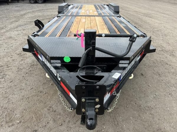 2024 Diamond C 7X24 20K Tilt Deck Equipment Trailer w/Spare Mount