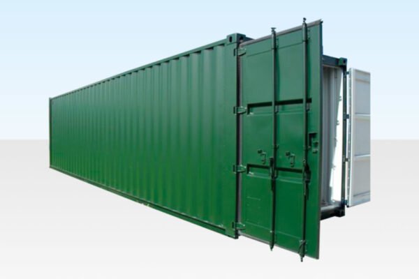 30Ft X 8Ft Shipping Container One Trip – Cut Down - interior view