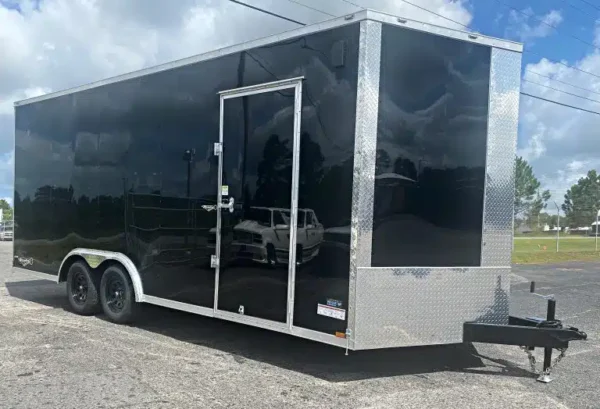 Enclosed Car Trailer 2026 20ft. New Econo-Max w/12in. Extra Height & .080 Poly-Core Ext. 0256