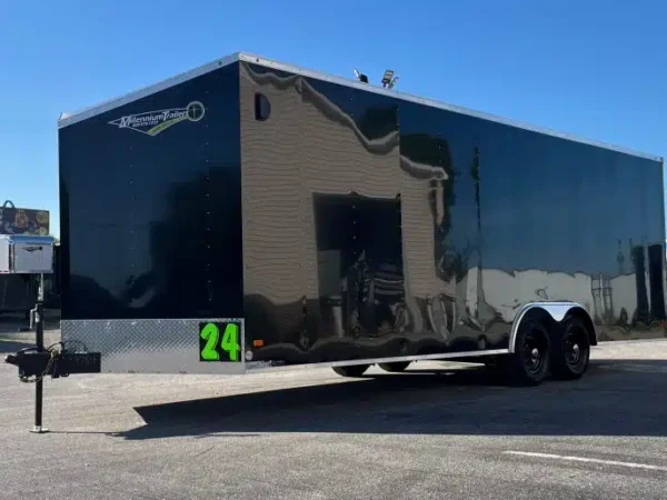 Enclosed Car Hauler 2026 24ft. Hero w/Heavy Duty Ram…