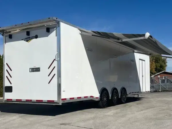 Enclosed Car Trailer 2025 34ft. w/Large Corner Bathr…