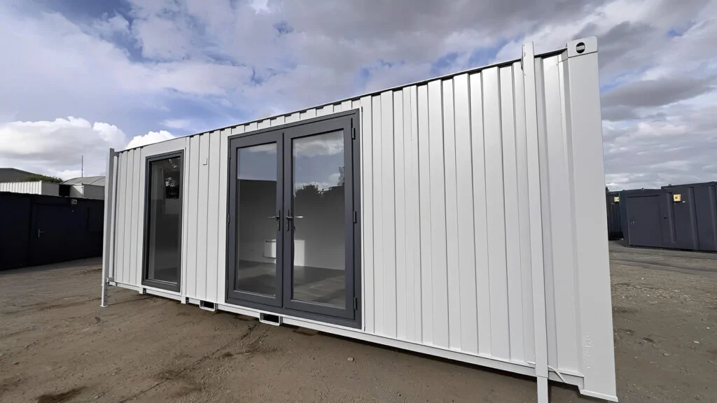 24ft x 9ft Site Office with Toilet – Sales Office / Marketing Suite / Portable Site Cabin - detail view 5
