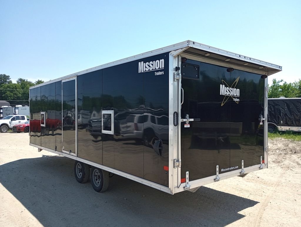 Mission Trailers 101×22 Aluminum 4-Place - side view